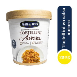 Tortellini con Carne Salsa Aurora 250 g